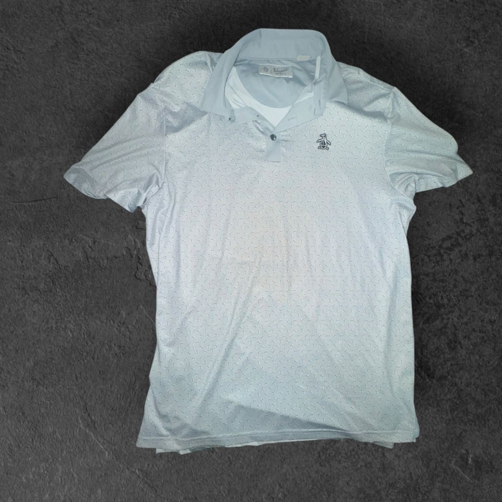 Original Penguin Light Blue Polo Shirt